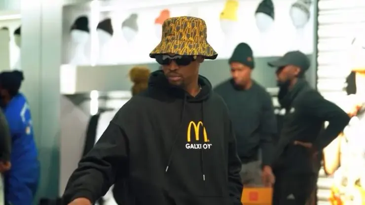 Guests at the GALXBOY x McDonald’s clothing launch event
